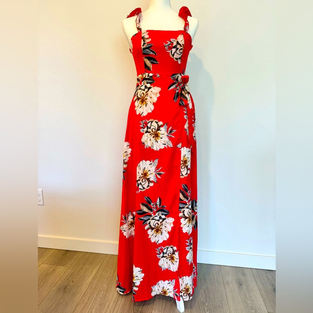 Hawaiian vacay maxi dress